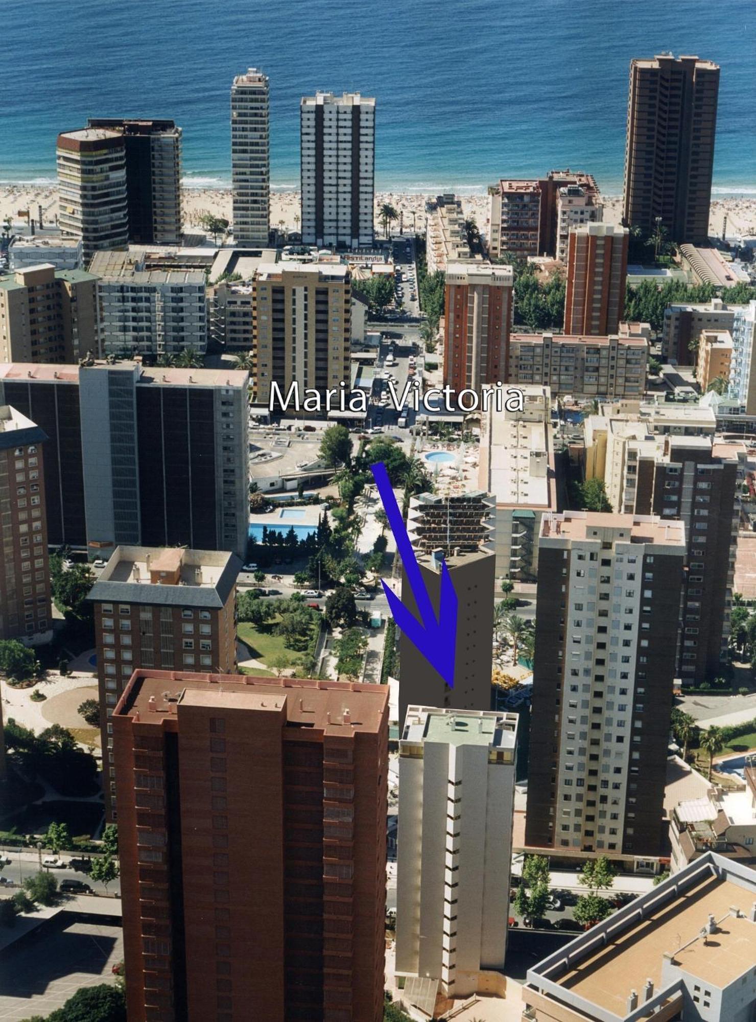 Apartamentos Maria Victoria Benidorm Exteriör bild